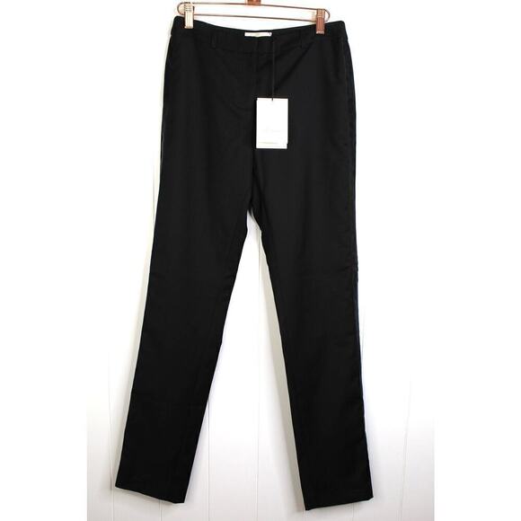 NWT BonPoint Black Tuxedo Trousers with Seam Pockets Size 36 (4/6) - Picture 1 of 10